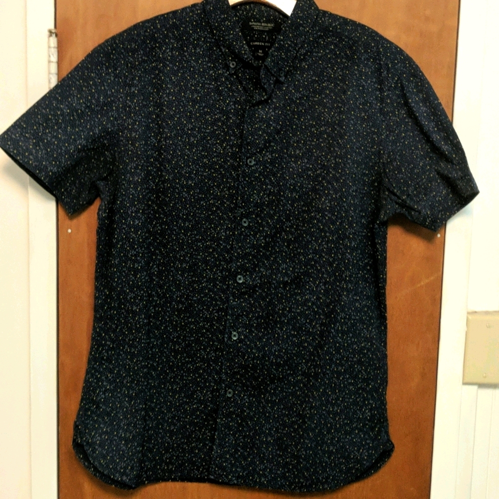 Banana Republic Short Sleeve Button Down